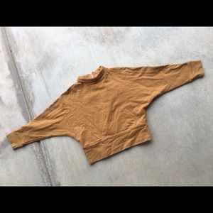 Freddie’s of Pinewood Nutmeg Beatnik top sweater